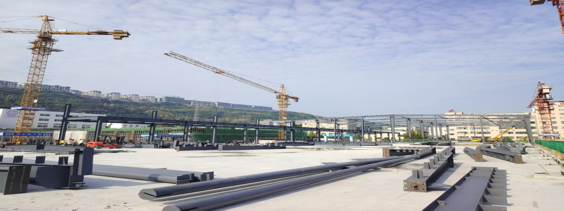 Qualité Fabrication de structures en acier usine