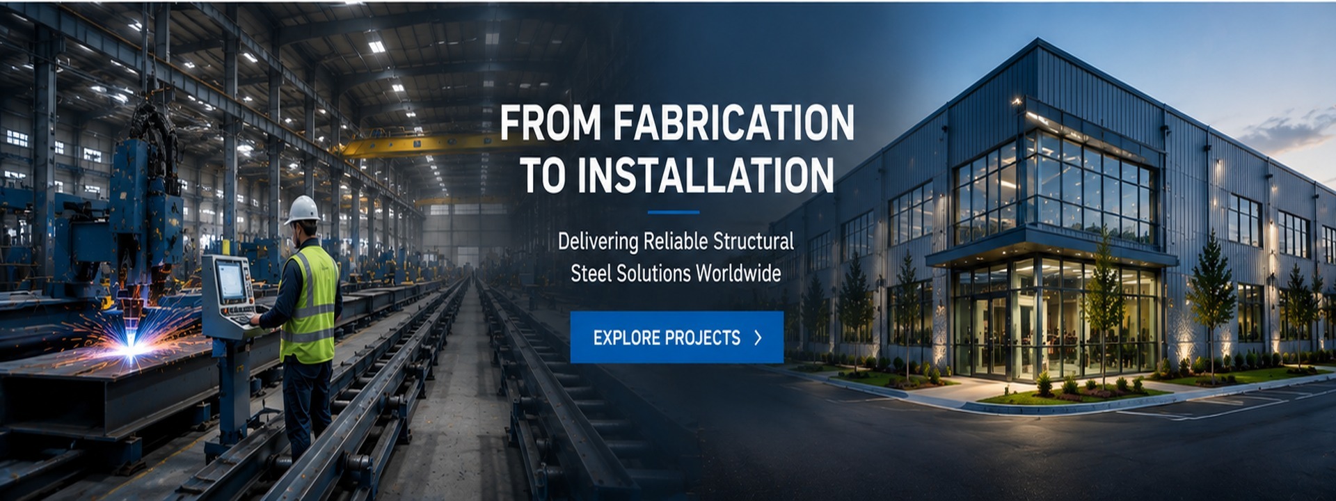 Qualität Herstellung von Stahlkonstruktionen Fabrik