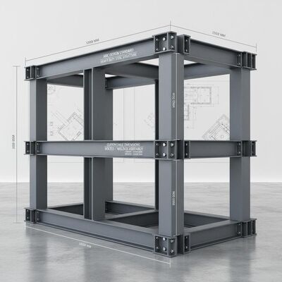Robus Structural System AISC Heavy Duty Steel Structure with Customizable Dimensions