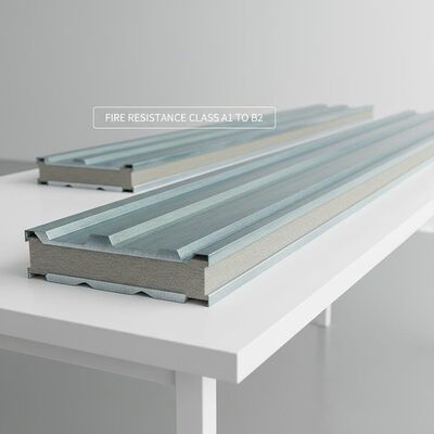 Galvanized Steel Insulated Panel with Fire Resistance