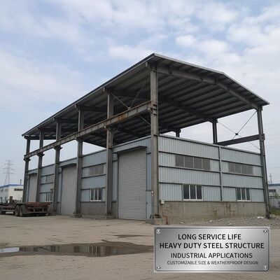 Structure Cladding Weatherproof Customizable Weatherproof Heavy Duty Steel Structure
